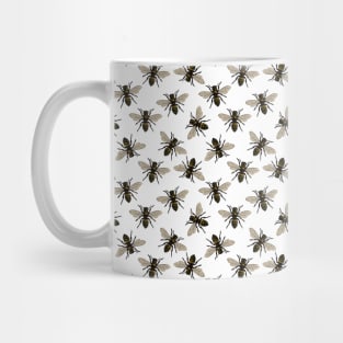 Honey Bee Pattern | Bees | Bee Patterns | Save the Bees | Honey Bees | Mug